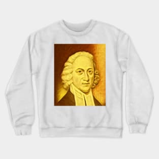 Jonathan Edwards Golden Portrait | Jonathan Edwards Artwork 9 Crewneck Sweatshirt